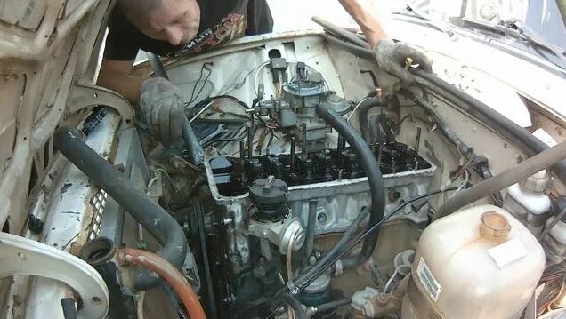 Прокладка ГБЦ. Причина неисправности и замена. На ваз 2106. - Смотреть ...