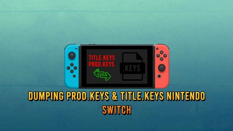 How To Install &amp; Use Lockpick RCM To Dump Prod.Keys And Title.Keys 