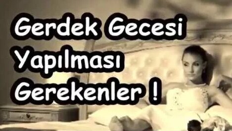 Gerdek Gecesi Yapılması Gerekenler
