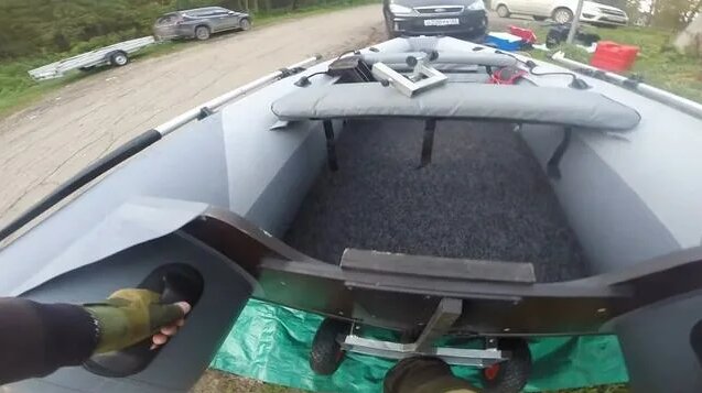 Транцевая тележка для лодки ПВХ - Смотреть онлайн в поиске Яндекса по Видео