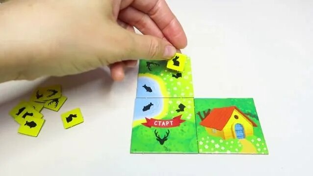 Настольная игра для детей "Заповедник" от издательства Геодом | Построй ...