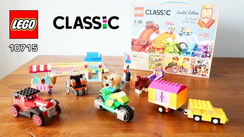 LEGO Classic Bricks on a Roll 10715 Unboxing Limited Edition Box
