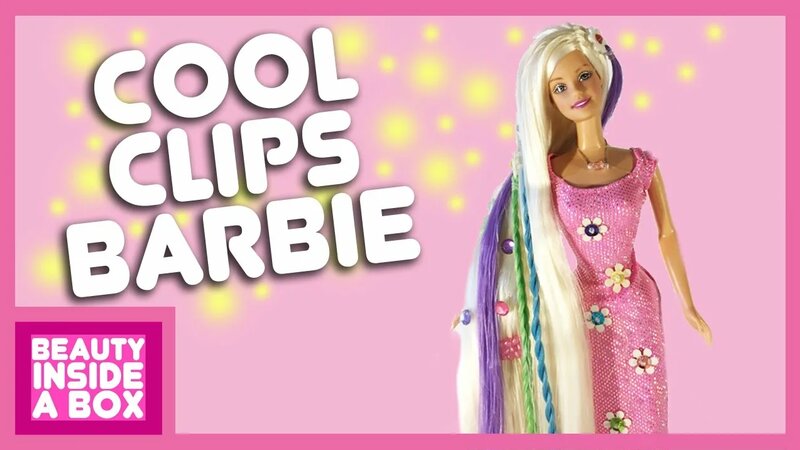 Cool Clips Barbie 1999 Doll Review Beauty Inside A Box