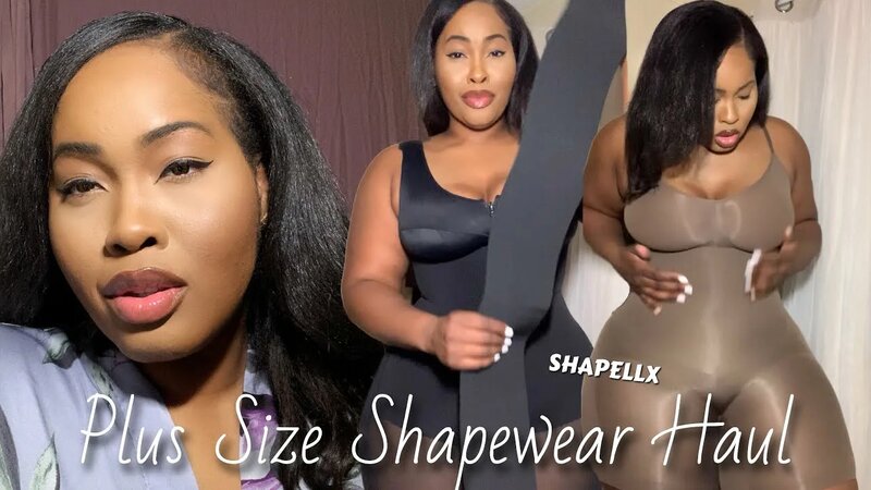 Shapewear try on haul ft Shapellxofficial