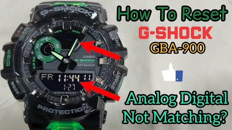 G shock analog and digital not matching hotsell