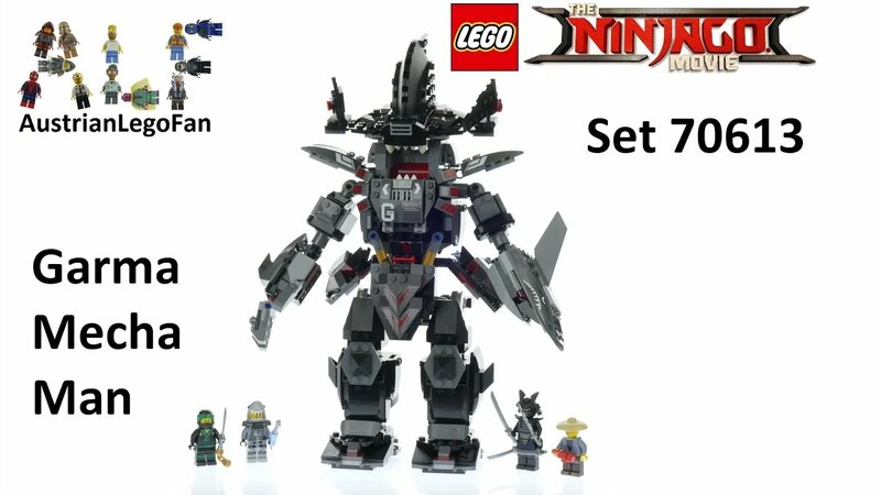 Lego Ninjago Movie 70613 Garma Mecha Man Lego Speed Build Review