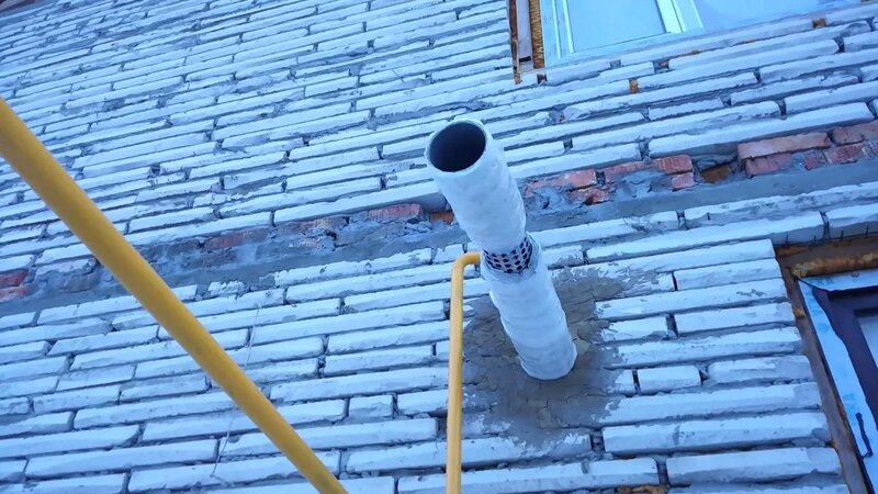 Утеплитель для газовой трубы, коаксиальная труба. - Смотреть онлайн в ...