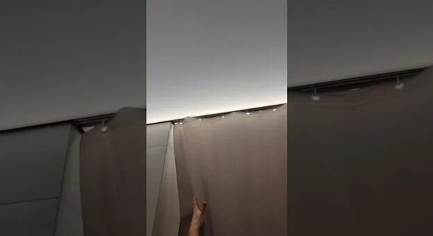 карниз для штор в ванной /встроенный карниз в натяжном потолке для ...