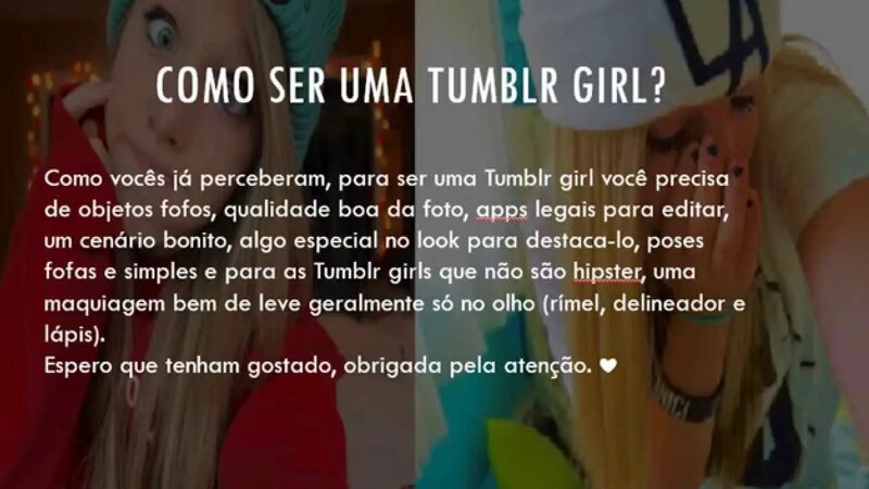 Tumblr Girl - Como Ser
