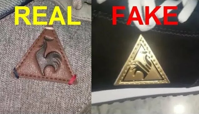 Real vs. Fake Le Coq Sportif sneakers. How to spot counterfeit Le Coq Sportif shoes