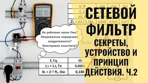 Тайна ферритового кольца. Исследуем дроссель сетевого фильтра. Ч.2 ...