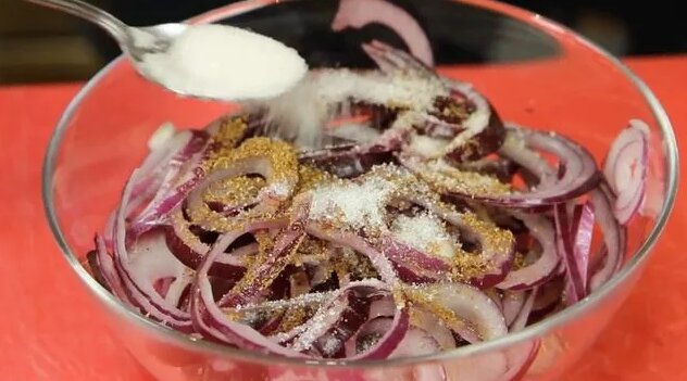 Маринованный лук быстро и вкусно! Идеальная Закуска! - Смотреть онлайн ...