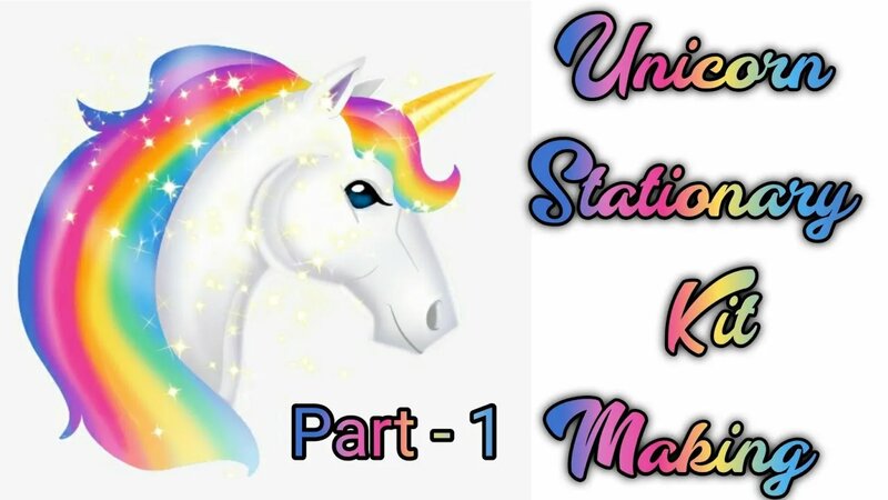 9 DIY Unicorn School Supplies