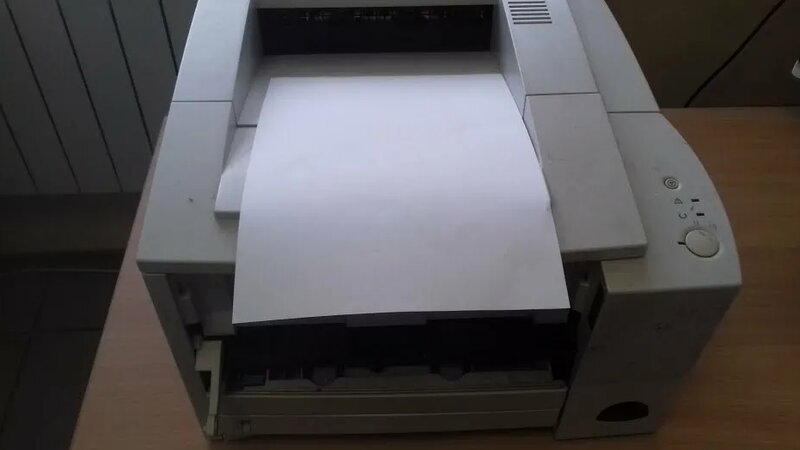 Принтер печатает пустой лист HP 2200 - Смотреть онлайн в поиске Яндекса ...