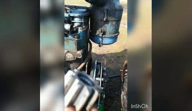 Стартер на мтз 80 вместо пускача без замены плиты и маховика - Смотреть ...