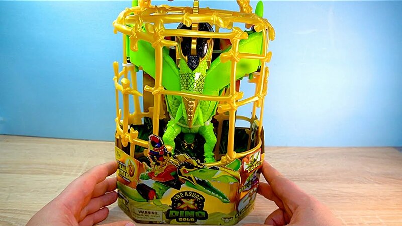 Treasure X Dino Gold Pterodactyl Трежер Икс Птеродактиль - Смотреть ...