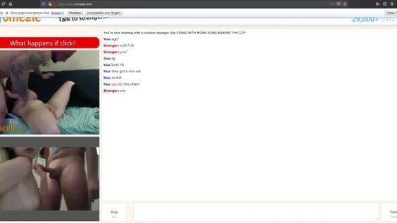I watch porn on omegle: 2 bin video Yandex