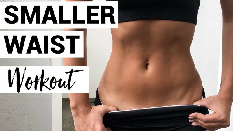 Smaller Waist Workout from HOME by Vicky Justiz