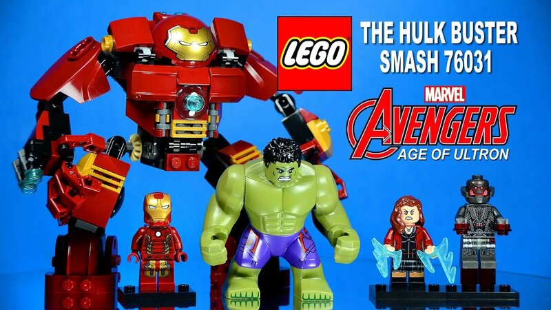 LEGO Marvel Super Heroes The Hulk Buster Smash 76031 Avengers Age of Ultron Official Set