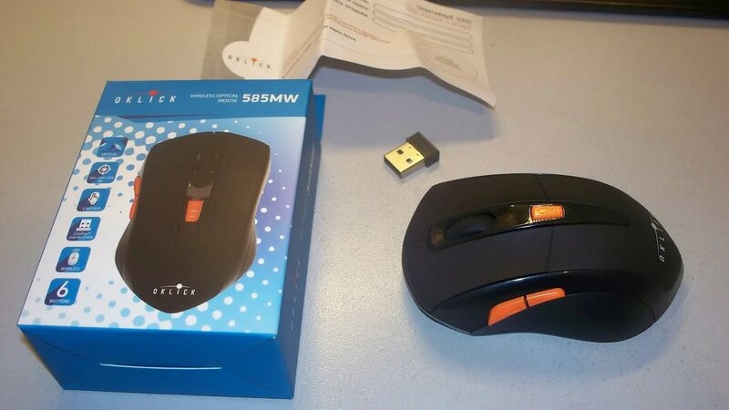 Мышь Oklick 585mw оптическая беспроводная USB - Смотреть онлайн в ...