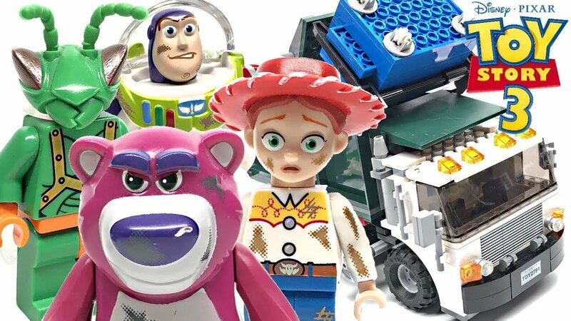Lego toy story 3 garbage truck getaway clearance