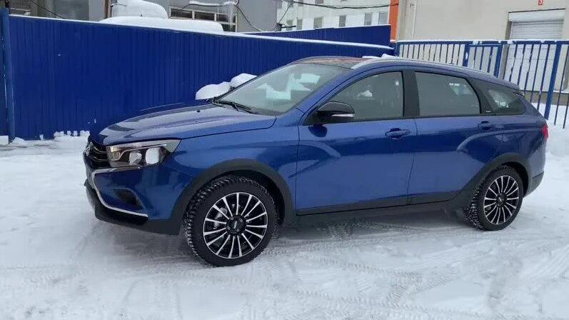 r17 колёса на Весту SV cross Black цунами + Hankook 205/50 r17 ...