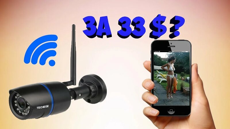 Недорогая IP камера с алиэкспресс wifi камера с флешкой