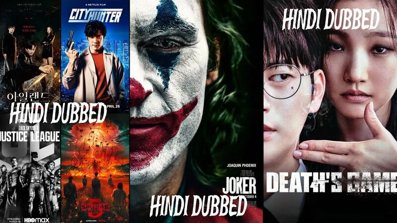 Joker hindi dubbed Snyder s cut Justice League hindi dubbed Deaths Game Hindi Dubbed More