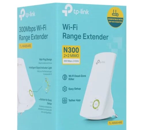 Усилитель беспроводного сигнала TP-LINK TL-Wa854re V3 / Усилитель WI-FI ...