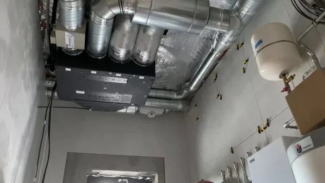Вентиляция частного дома 230 м2. Обзор объекта. Приточно-вытяжная ...