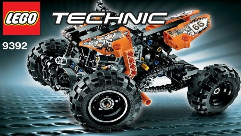 LEGO Technic Instructions For 9392 Quad Bike
