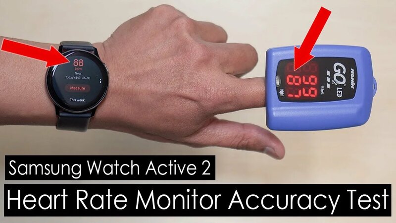 Samsung Galaxy Watch Active 2 Heart Rate Monitor Accuracy Test 4K