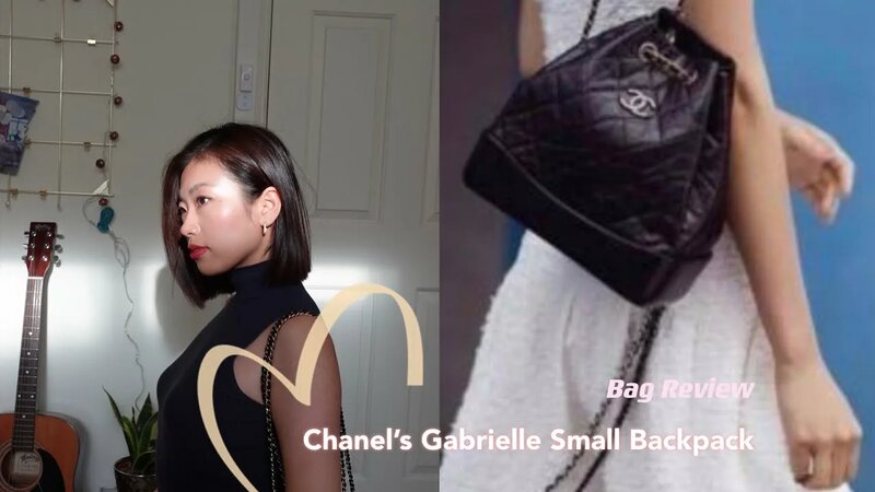 Chanel s Gabrielle Small Backpack Review What s in My Bag Chanel s Bag that Worth Investing