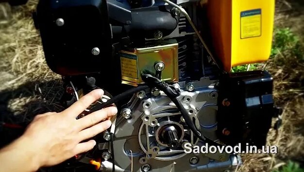 Дизельный двигатель для мотоблока Sadko DE-410me (9 л.с.) - Смотреть ...
