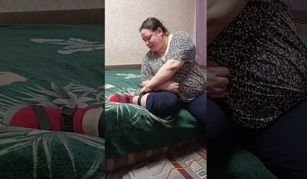Лангетка для ноги (стоподержатель) при тонусе после инсульта. Как ...