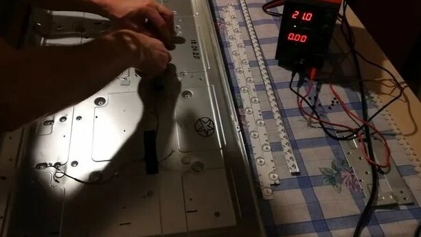 Doffler 32ch15 - T2 нет подсветки, нет подсветки. Ремонт телевизора ...