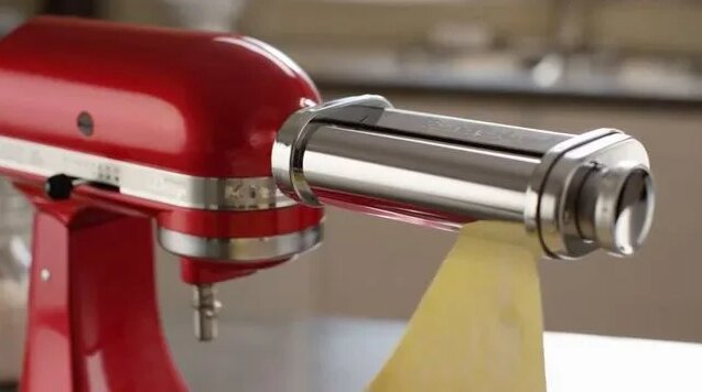 Насадка для раскатки теста и два ножа для резки Kitchenaid 5ksmpra ...