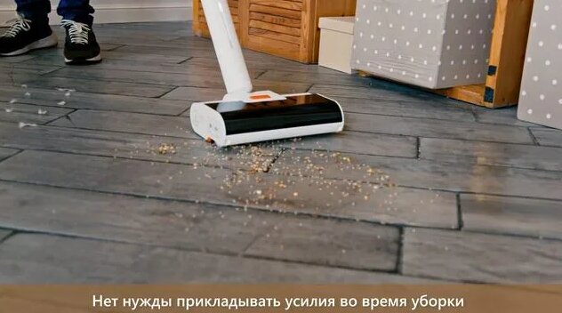 Беспроводная электрошвабра с системой самоочистки reClean M10 ...