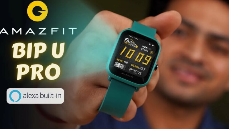 Amazfit Bip U Pro with Alexa Built In GPS Unboxing First Impressions