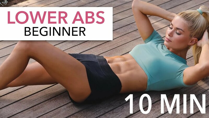 10 MIN Lower AB Workout Beginner with Medium Options I Pamela Reif