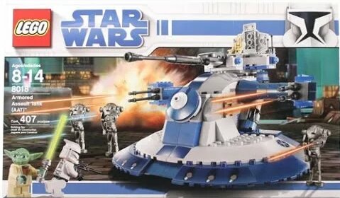 Lego Armored assault tank AAT 8018