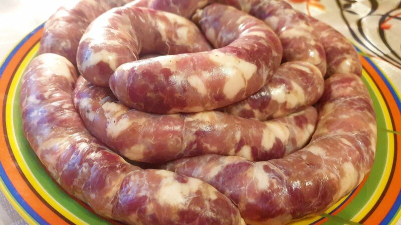 Домашняя Колбаса - вкусный Рецепт ИЗ Детства. Сочные домашние колбаски ...