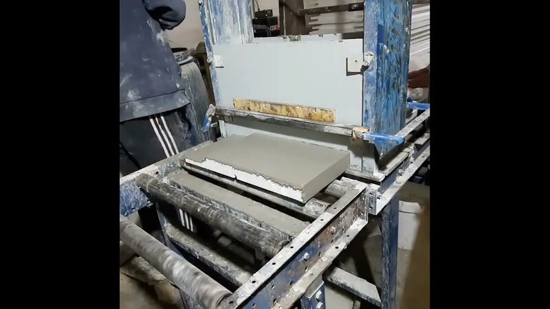 Изготовление термопанелей из пенопласта с цементным покрытием ...