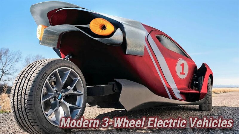Modern 3 Wheel Electric Vehicles 7 of the best 3 wheelers in the world