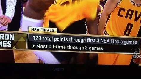 Lebron james flashes penis live on NBA finals