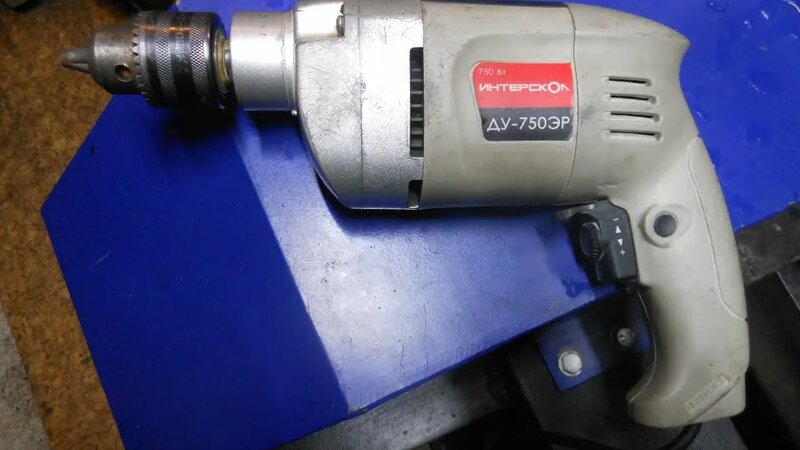 Дрель Интерскол ДУ-750 ЭР схема подключения кнопки - Смотреть онлайн в ...