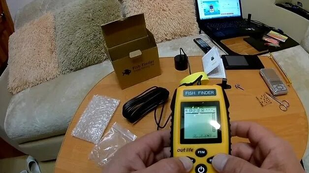Fish Finder. Самый дешевый эхолот. Обзор И Рыбалка ! - Смотреть онлайн ...