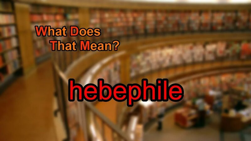 Hebephile 