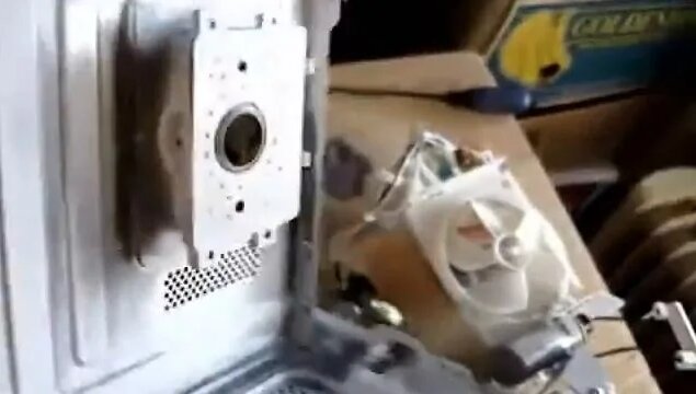 как полностью разобрать СВЧ печь LG MS-1724w - Смотреть онлайн в поиске ...