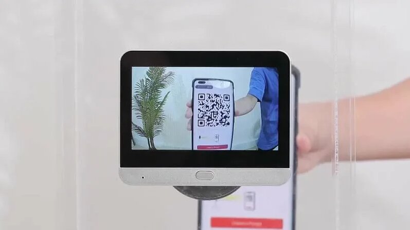 Беспроводной видеоглазок Dewang B71 на дверь с Wi-Fi и записью движения ...